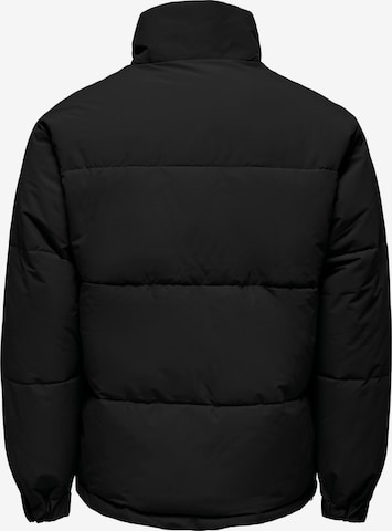 Veste d’hiver 'CATCH' Only & Sons en noir