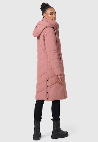 NAVAHOO Winter Coat 'Sahnekatzii XIV' in Pink