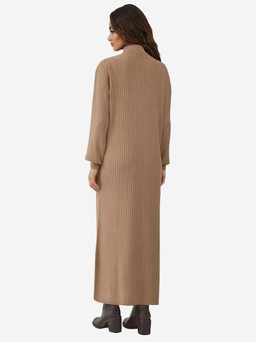 Bigdart Gebreide jurk in Bruin