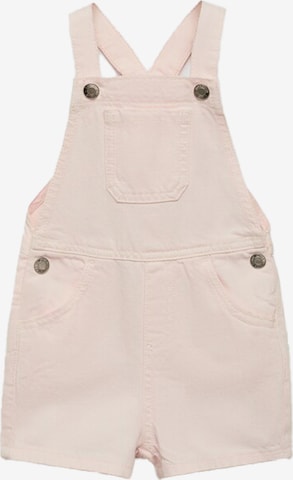MANGO KIDS Regular Overall 'MILA' värissä vaaleanpunainen: etupuoli