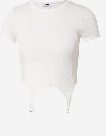Tally Weijl Shirt in Wit: voorkant