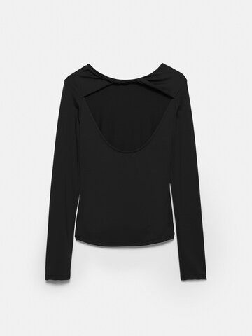 Pull&Bear Shirt in Zwart