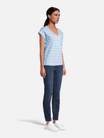 salzhaut T-Shirt 'Lunkohr' in Blau