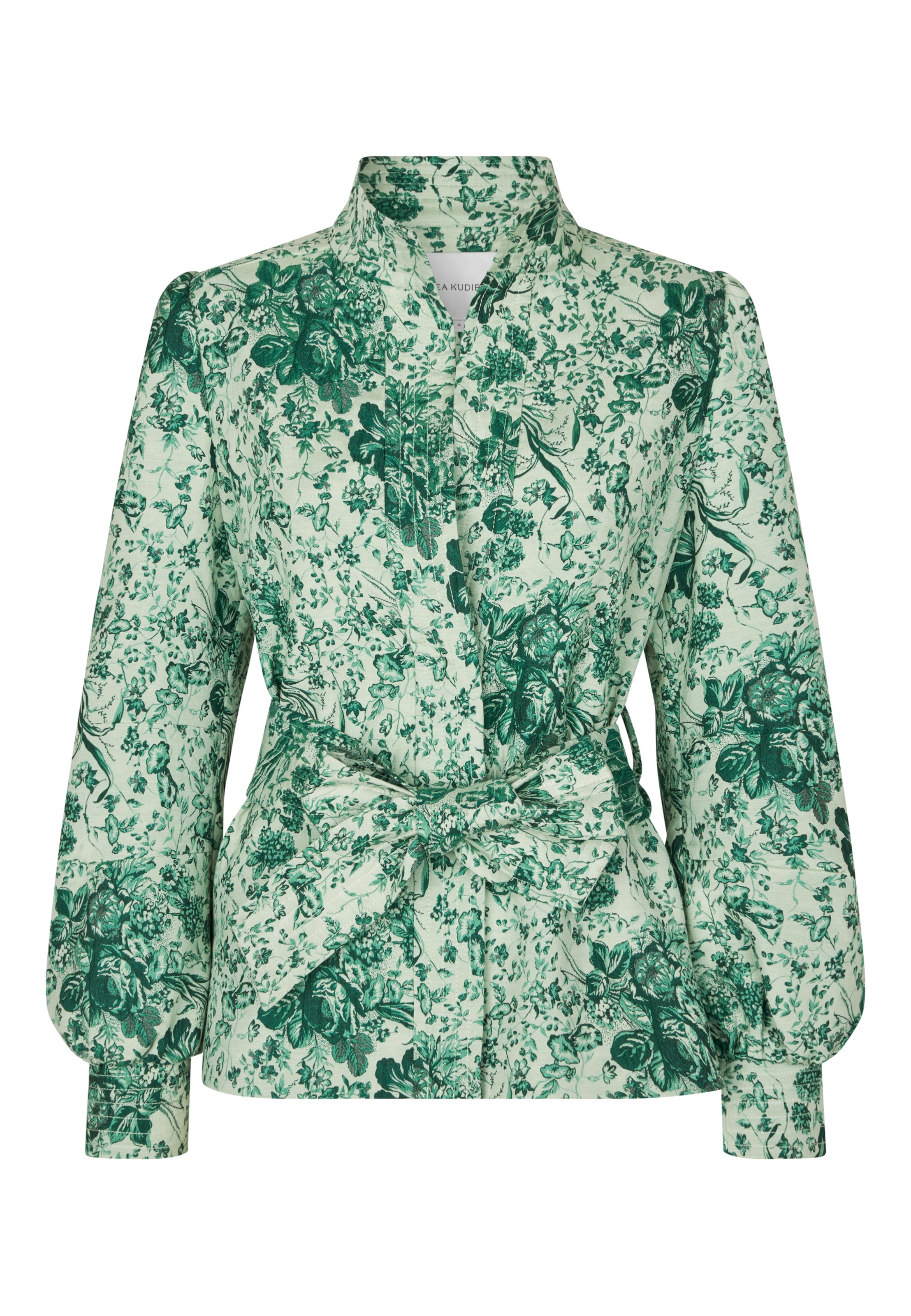 Geacă de primăvară-toamnă 'Anitta' Dea Kudibal pe verde / alb, Vizualizare produs