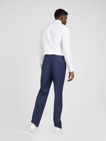 JOOP! Regular Trousers with creases 'Brad' in Blue