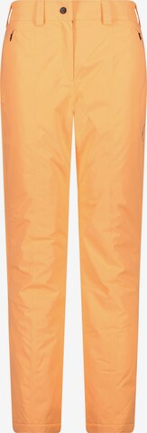 CMP Regular Workout Pants in Orange: front