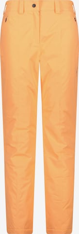 CMP Workout Pants in Orange: front
