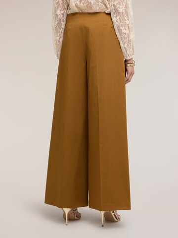 MOTIVI Wide Leg Hose‌‌‌‌‌‌‌ in Beige