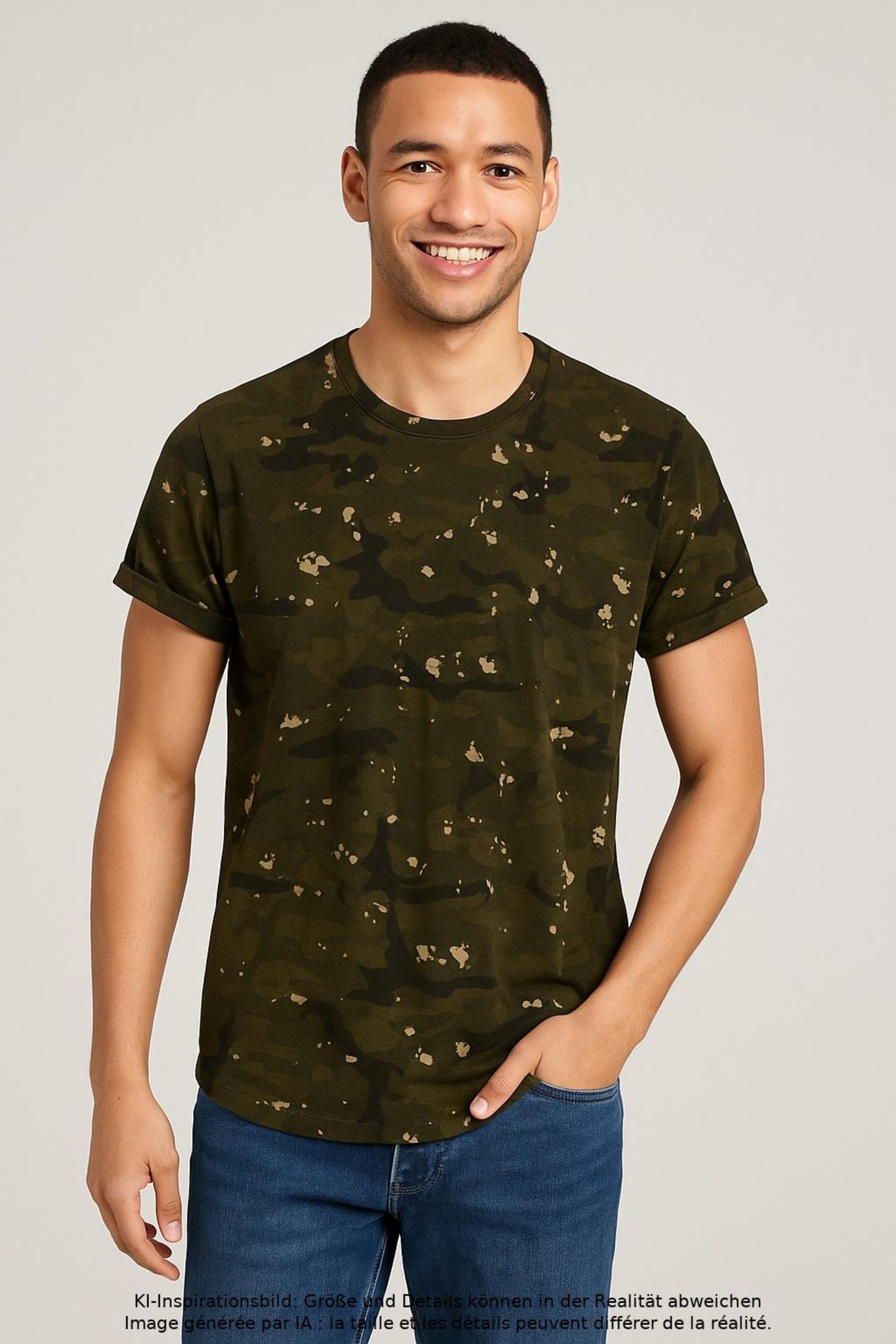 HOLLISTER Shirt in S in Green: front