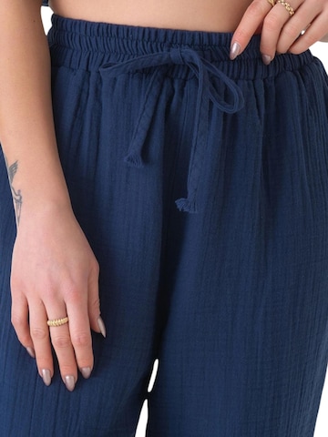 WENOR Tapered Broek 'TANORA' in Blauw