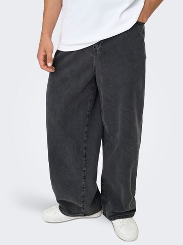 Only & Sons regular Jeans 'ONSCARL' i sort