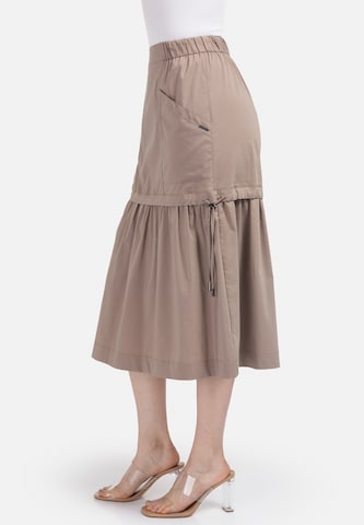 HELMIDGE Rok in Beige