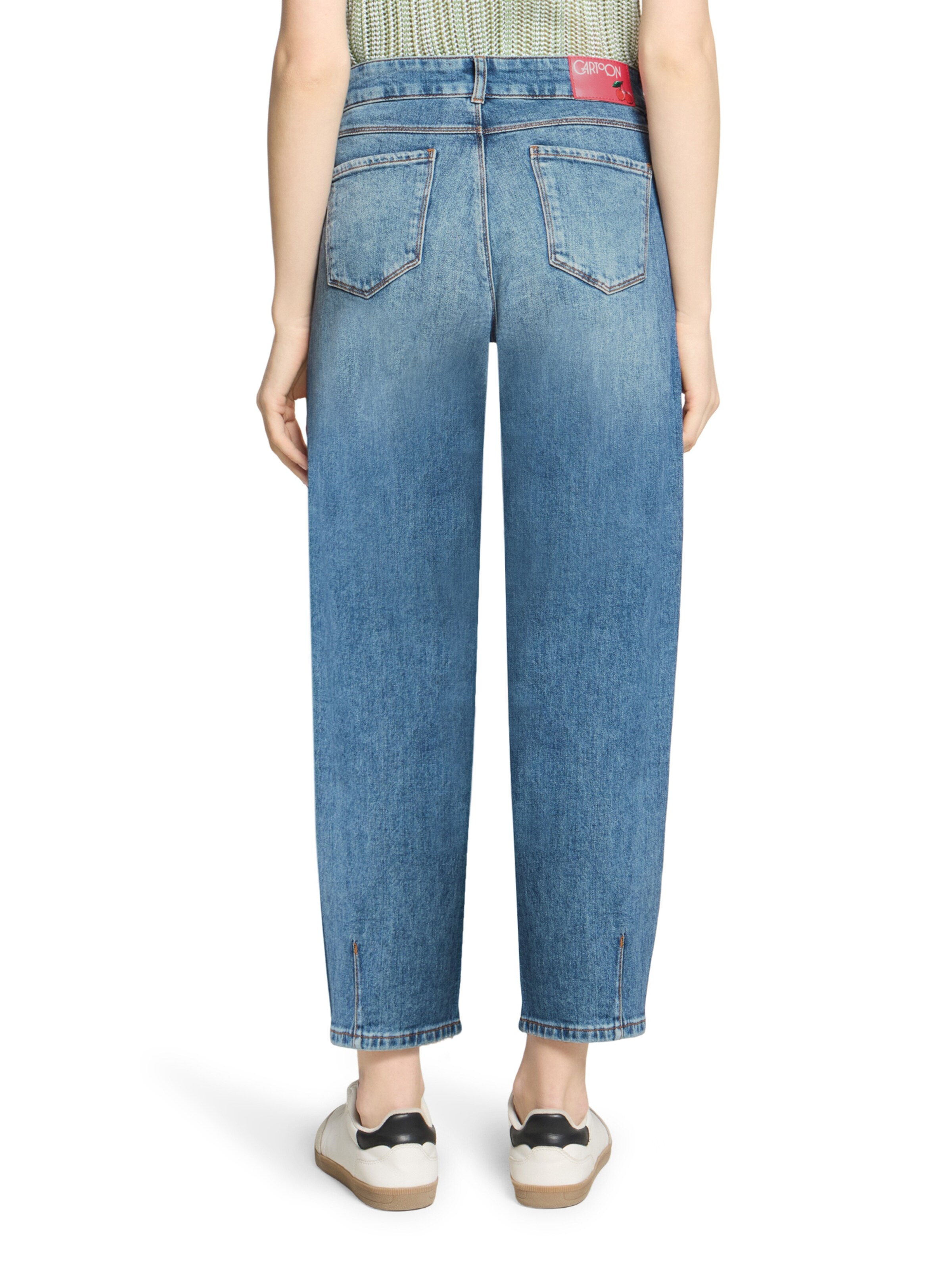 Cartoon Loosefit Jeans in Blau