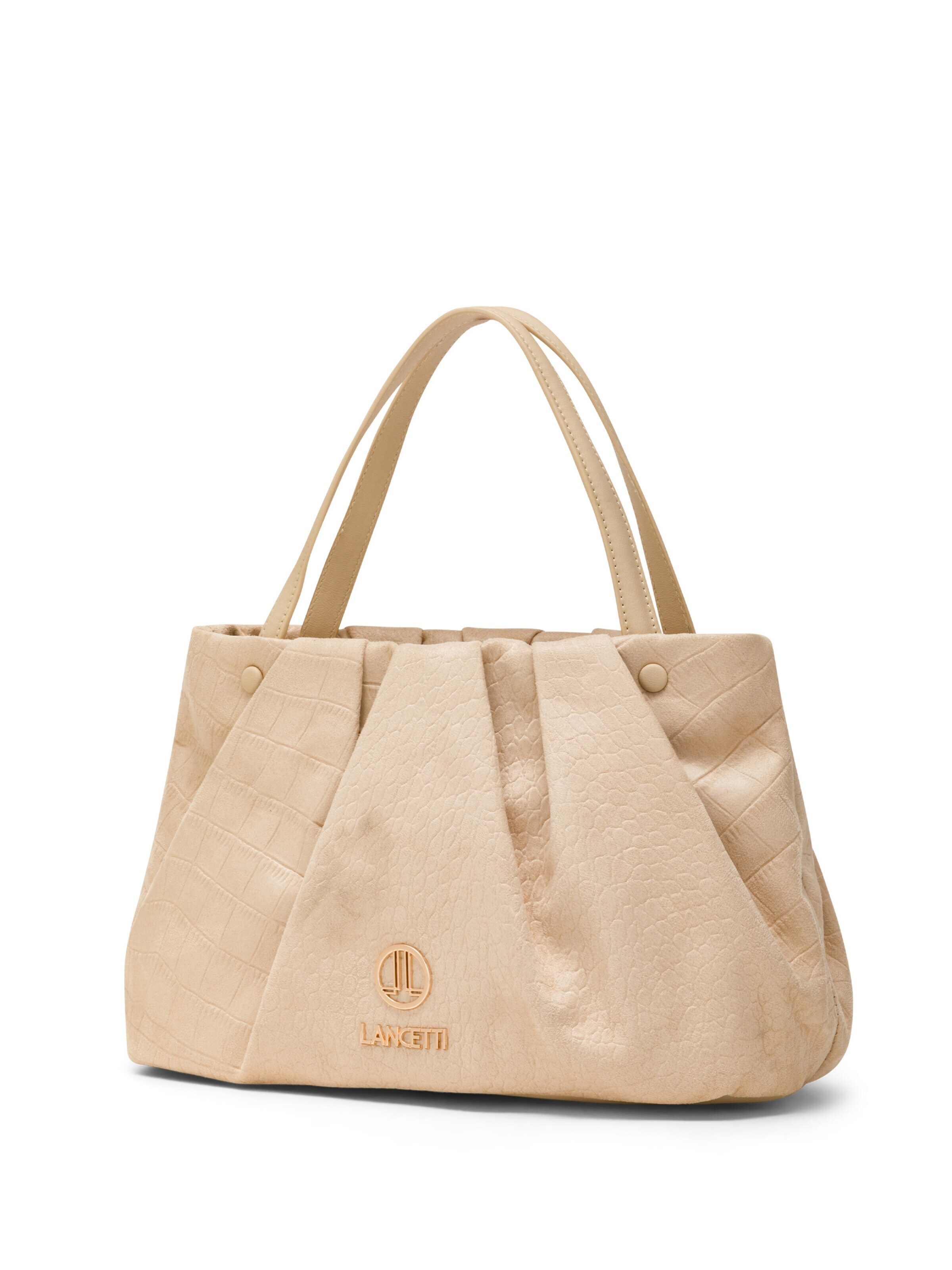 Borsa a mano 'Jarrik 1' di Lancetti in beige