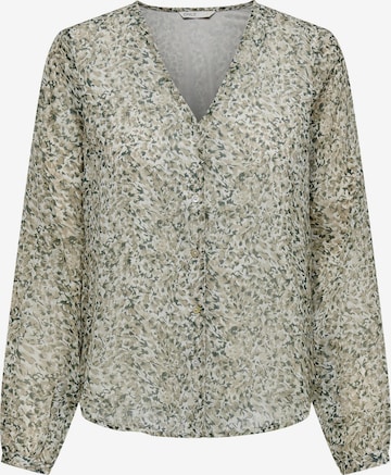 ONLY Blouse 'Luna' in Groen: voorkant