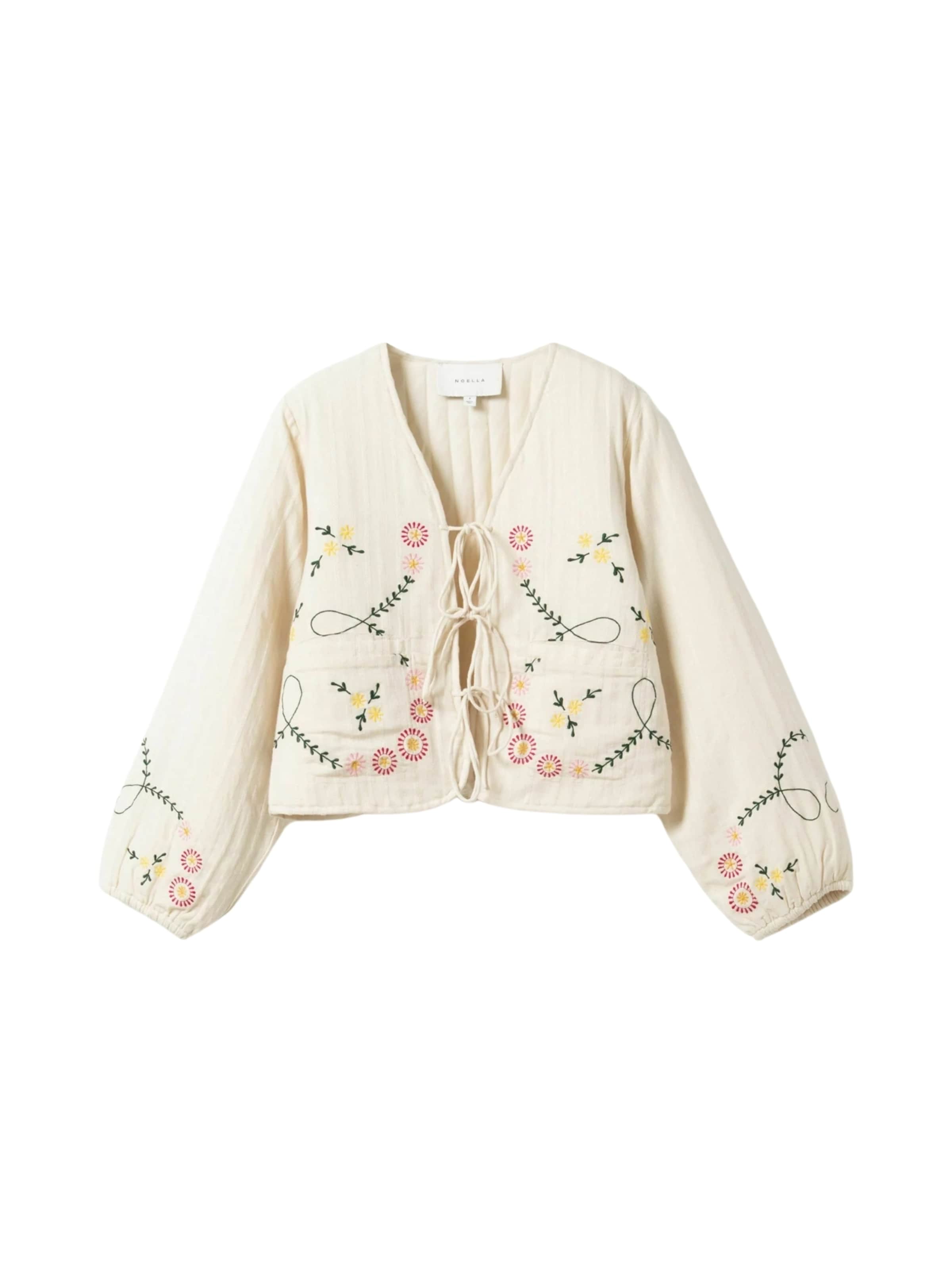 Noella - Chaqueta de entretiempo ' N-Lori ' en blanco: frente