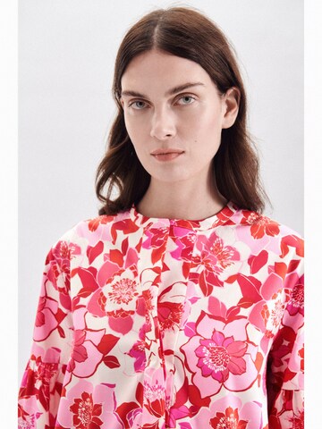 SEIDENSTICKER Blouse 'Schwarze Rose' in Roze