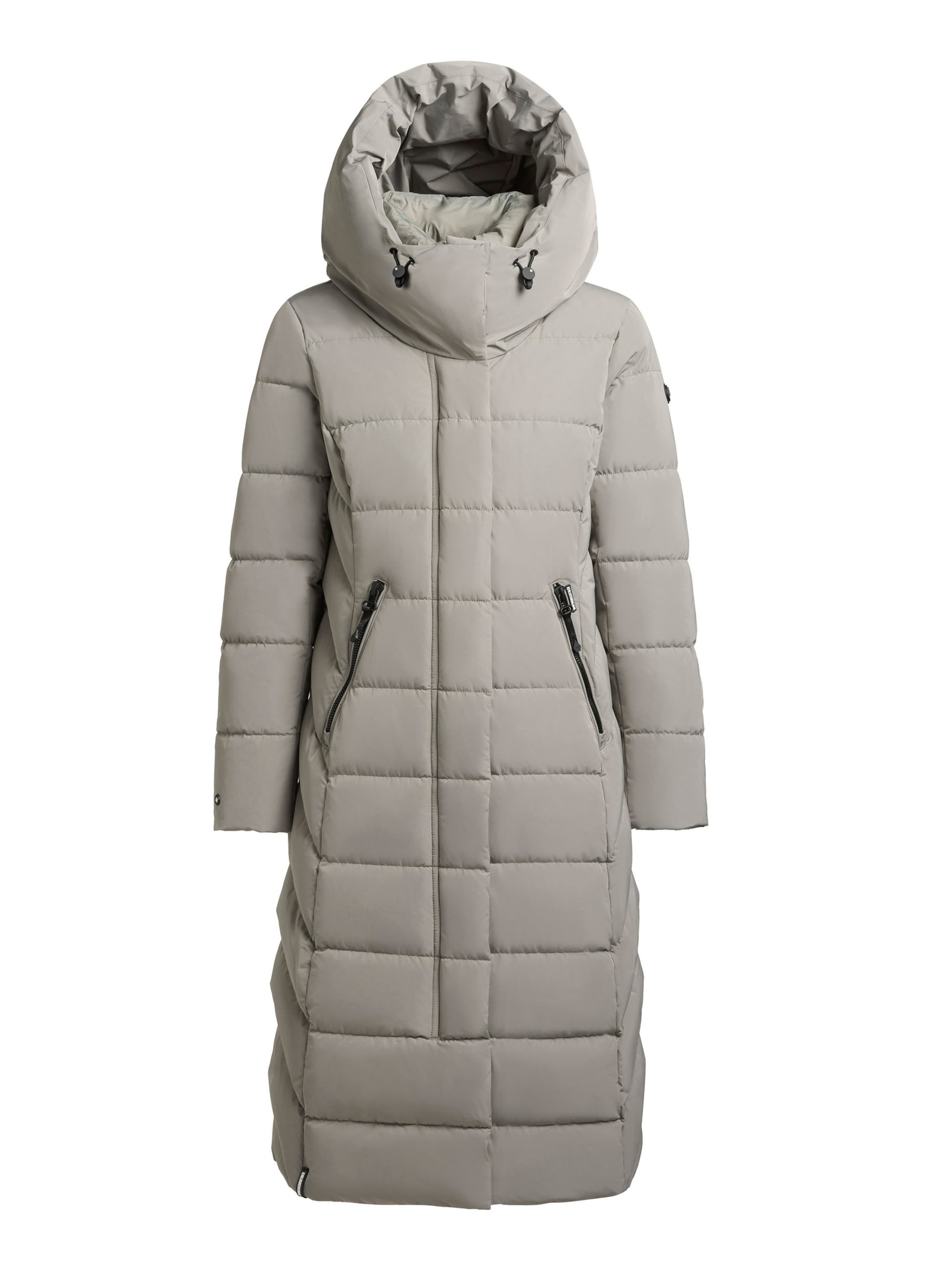 khujo Зимнее пальто 'Tamke' в Серый: спереди