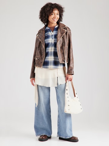 Hailys Blouse 'Di44nara' in Blue