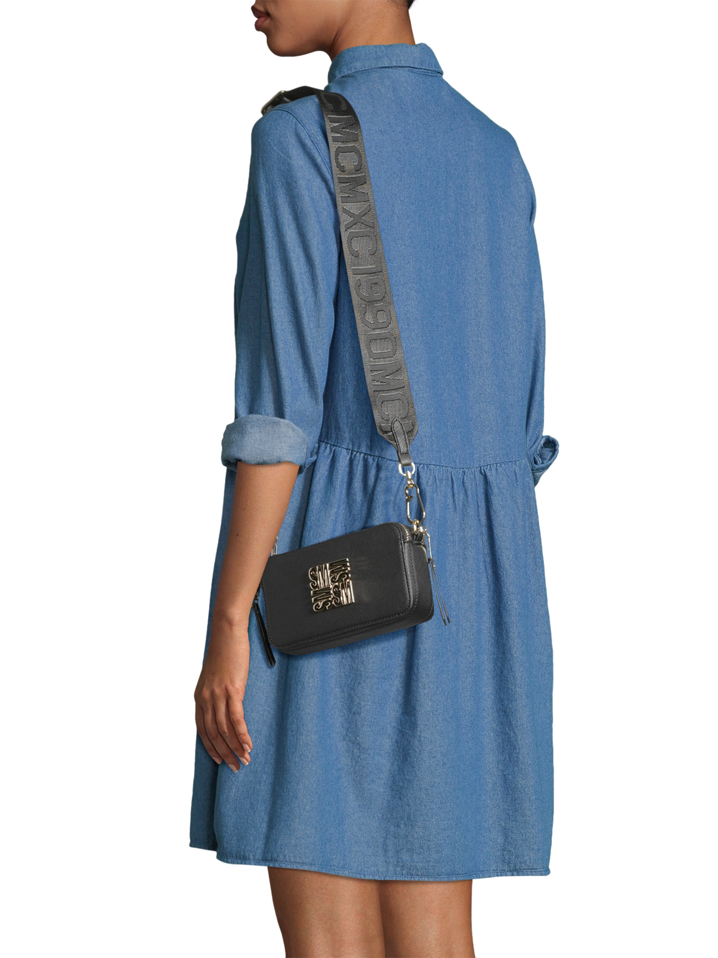 STEVE MADDENRučna torbica 'Brisa' - crna boja: prednji dio