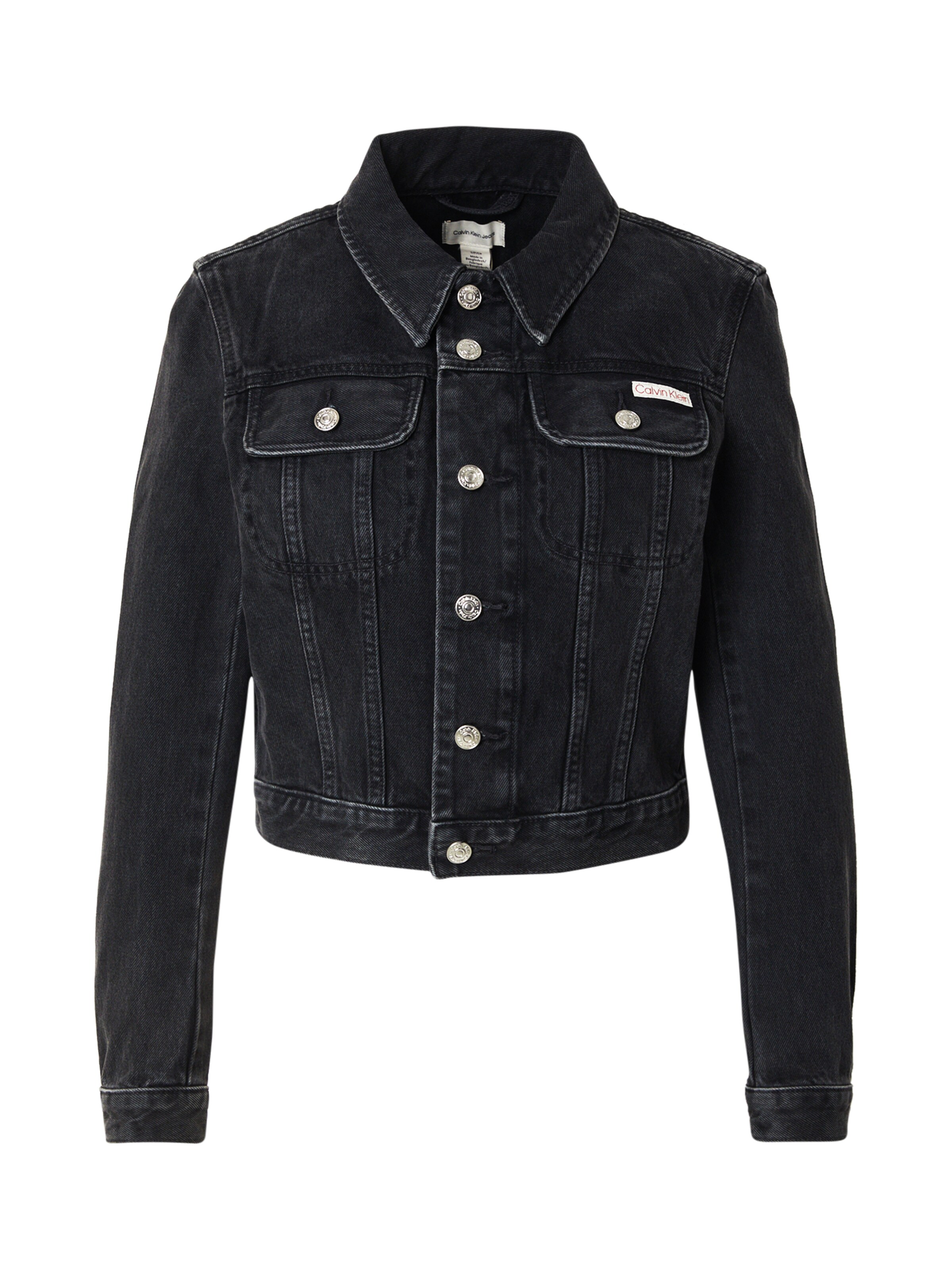 Calvin Klein Jeans Преходно яке '90S' в черно: отпред
