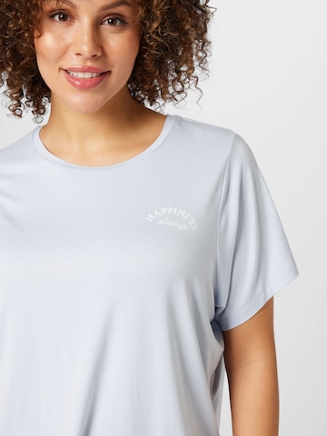 Dorothy Perkins Curve T-shirt i blå