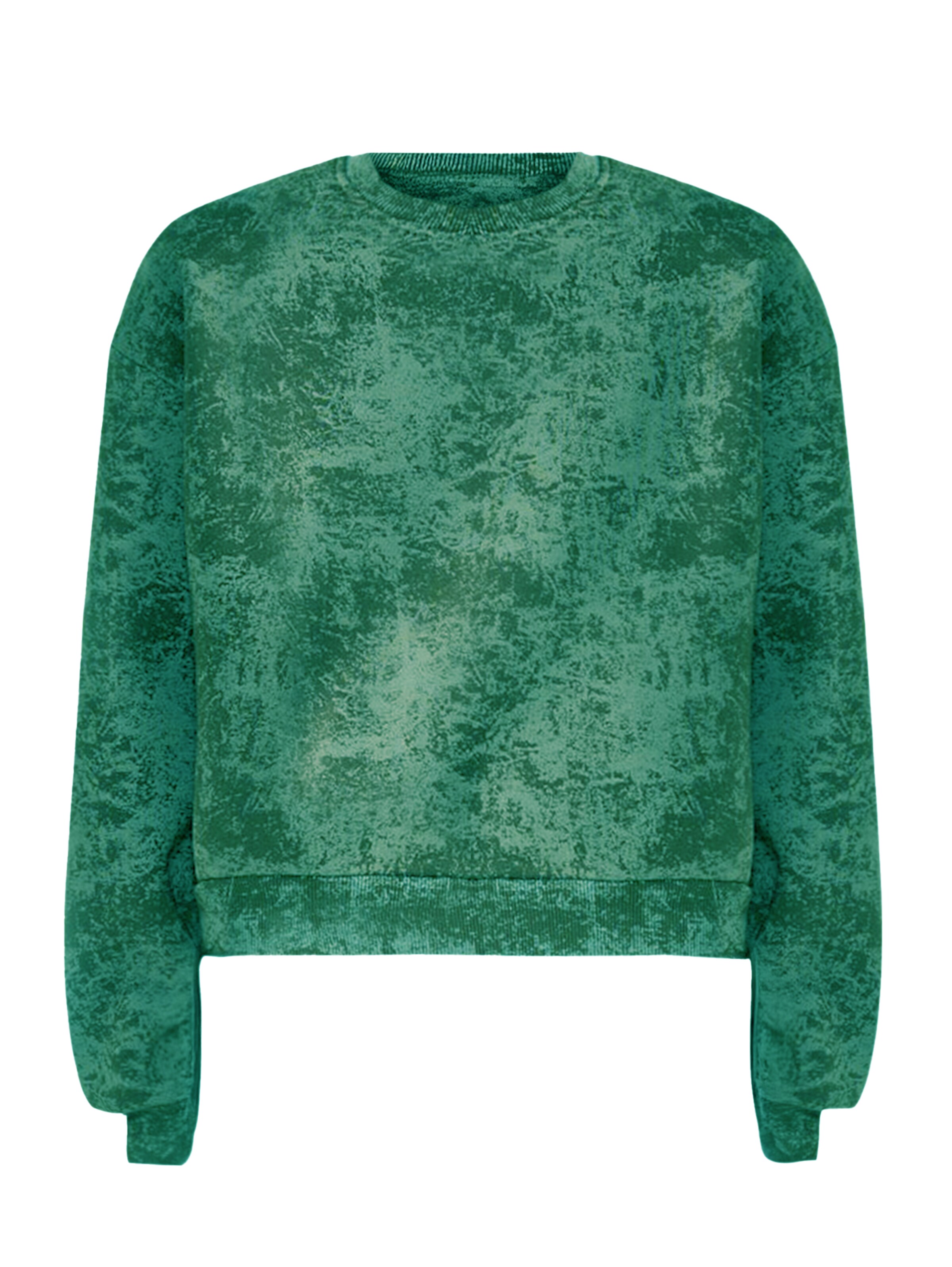 No Matter What Sweatshirt in Grün: Vorderseite