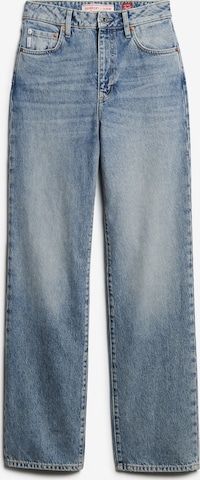 Wide Leg Jean Superdry en bleu : devant