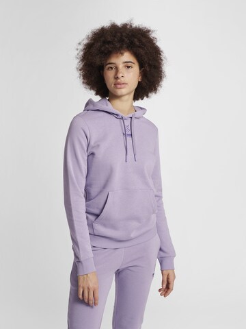 Hummel Sports sweatshirt in Purple: front