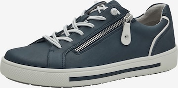 Baskets basses JANA en bleu : devant