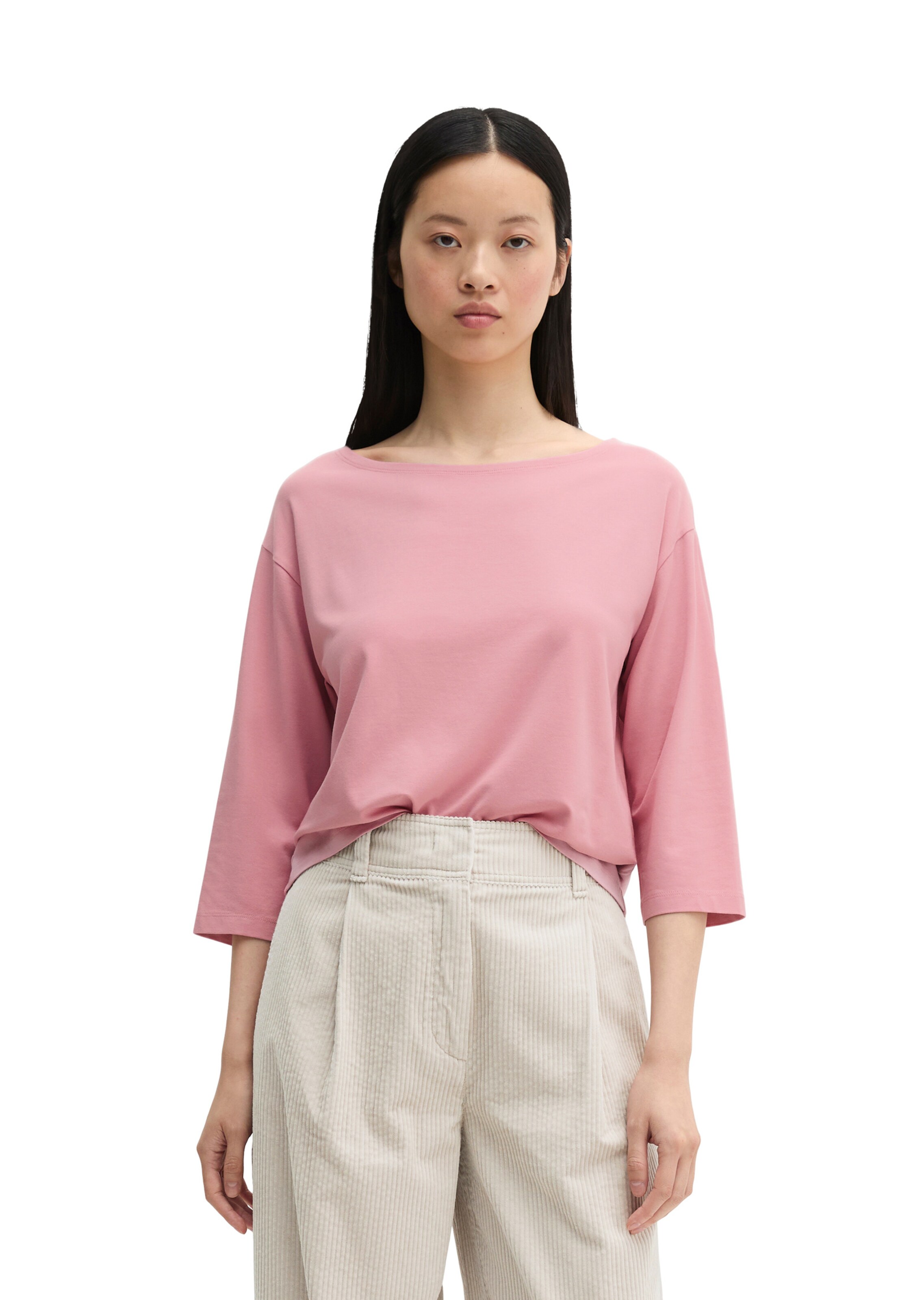 T-Shirt Marc O'Polo en rose : devant