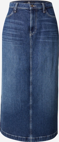 7 for all mankind Skirt 'Wayne' in Blue: front