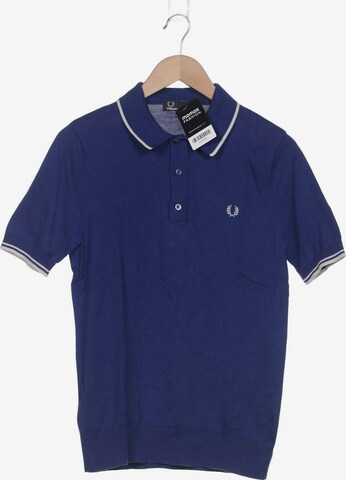 Fred Perry Shirt in S in Blue: front