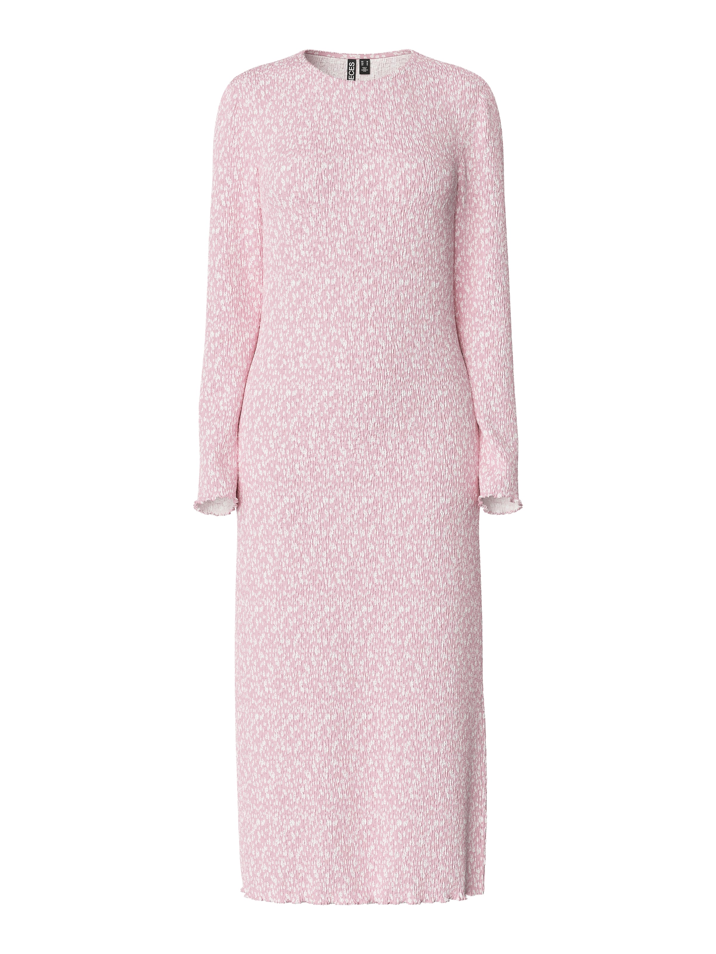PIECES Kleit 'PCFlora', värv roosa: eest vaates