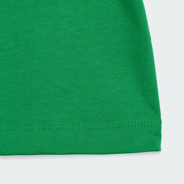 T-Shirt 'Trefoil' ADIDAS ORIGINALS en vert