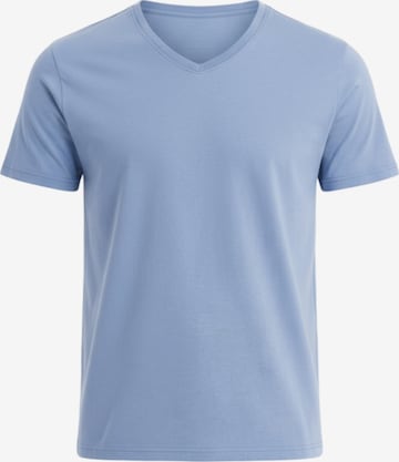 Ombre Shirt in Blauw: voorkant