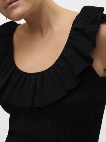 VERO MODA Knitted top 'VMSilje' in Black