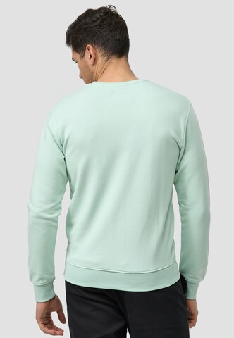 INDICODE JEANS Sweatshirt 'Holt' in Groen