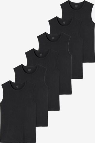 uncover by SCHIESSER Undershirt 'Basic' in Black: front