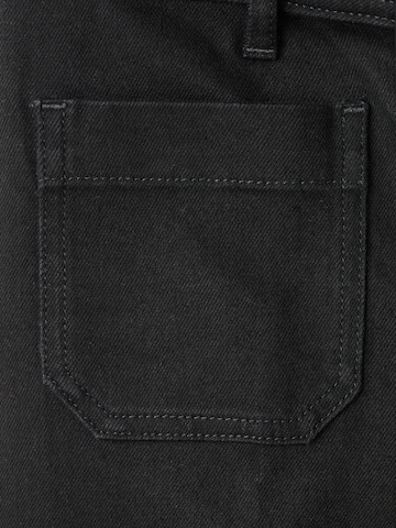 MANGO Široke hlačnice Kavbojke 'JESSIE' | črna barva