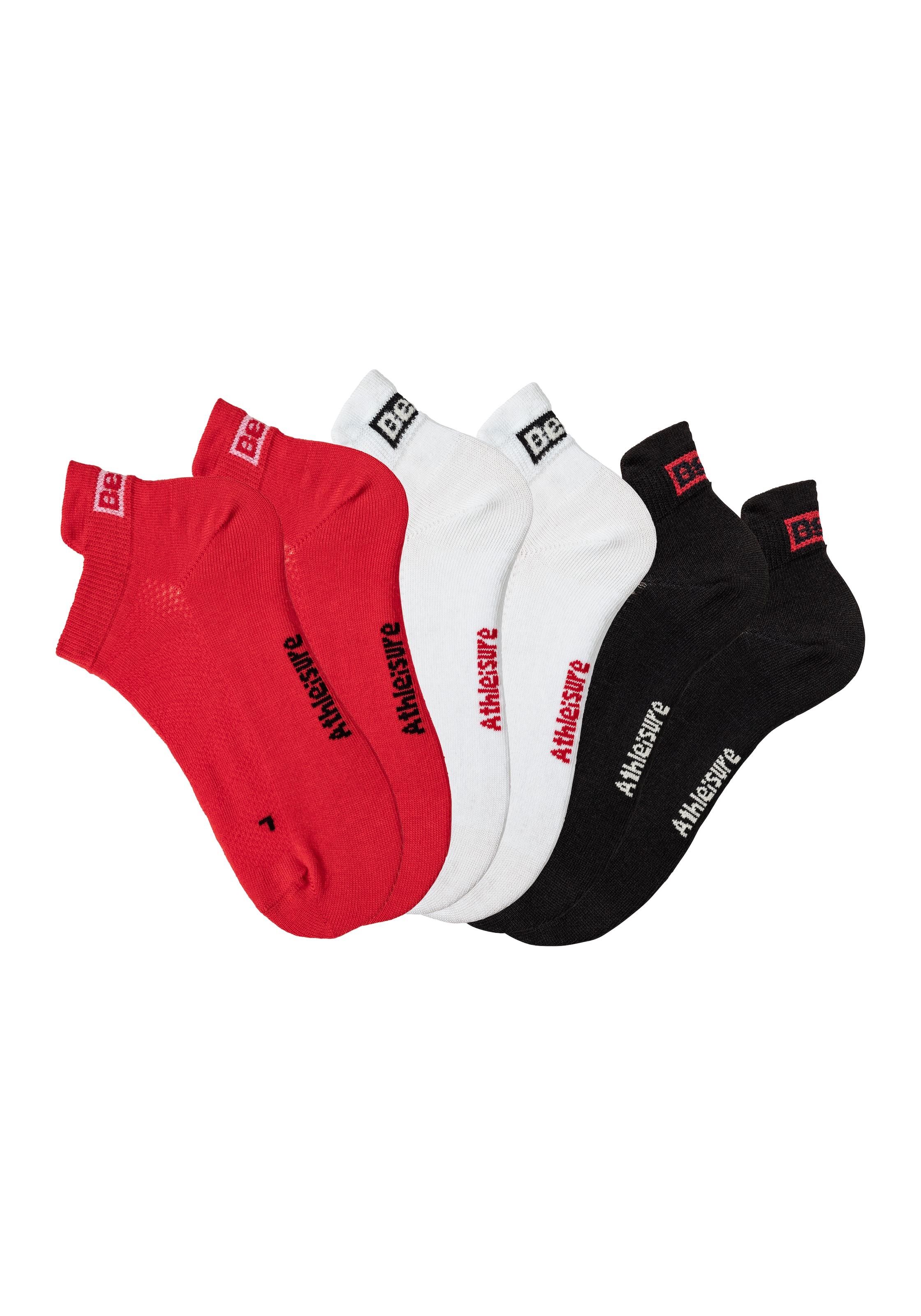 BENCH Athletic Socks in Red: front
