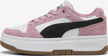 Baskets basses 'Rebound' PUMA en blanc : devant