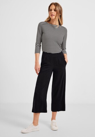 Wide Leg Pantalon 'Neele' CECIL en noir