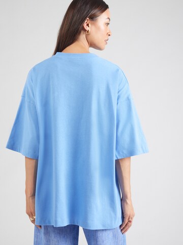 mėlyna TOPSHOP Marškinėliai