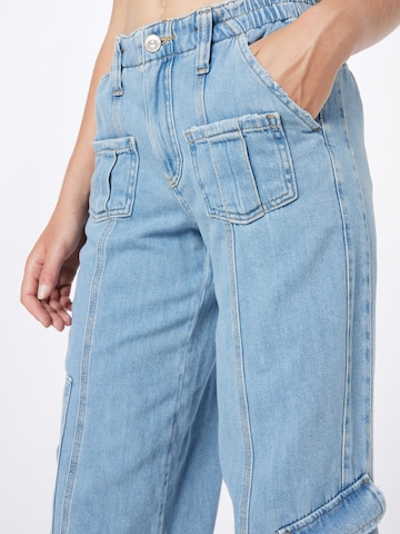 Wide leg Jeans cargo di BDG Urban Outfitters in blu