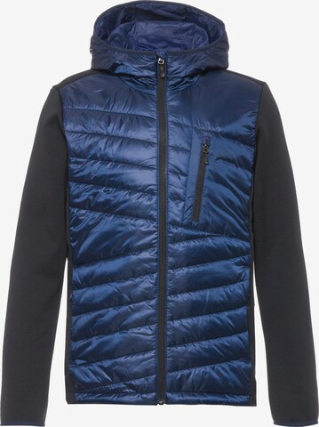 OCK Athletic Jacket in Blue: front