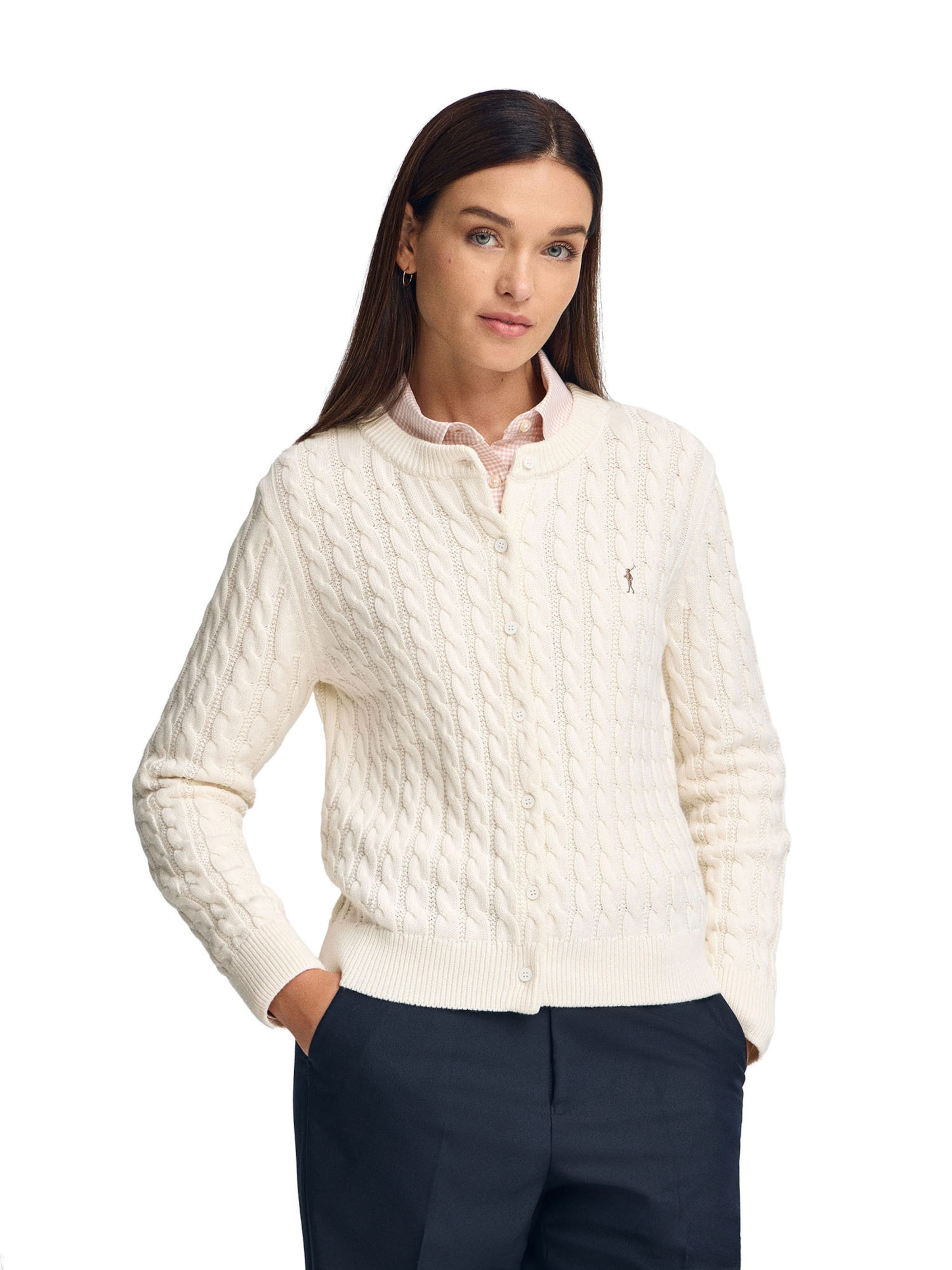 Polo Club Pullover in Beige: Vorderseite
