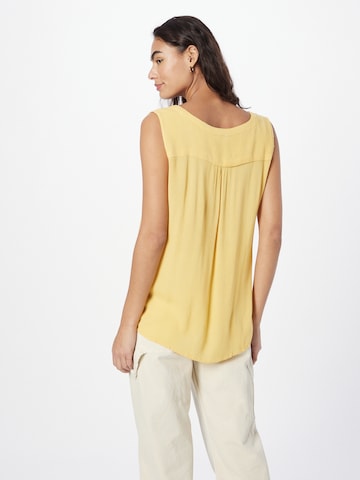 Kaffe Top 'Amber' in Yellow