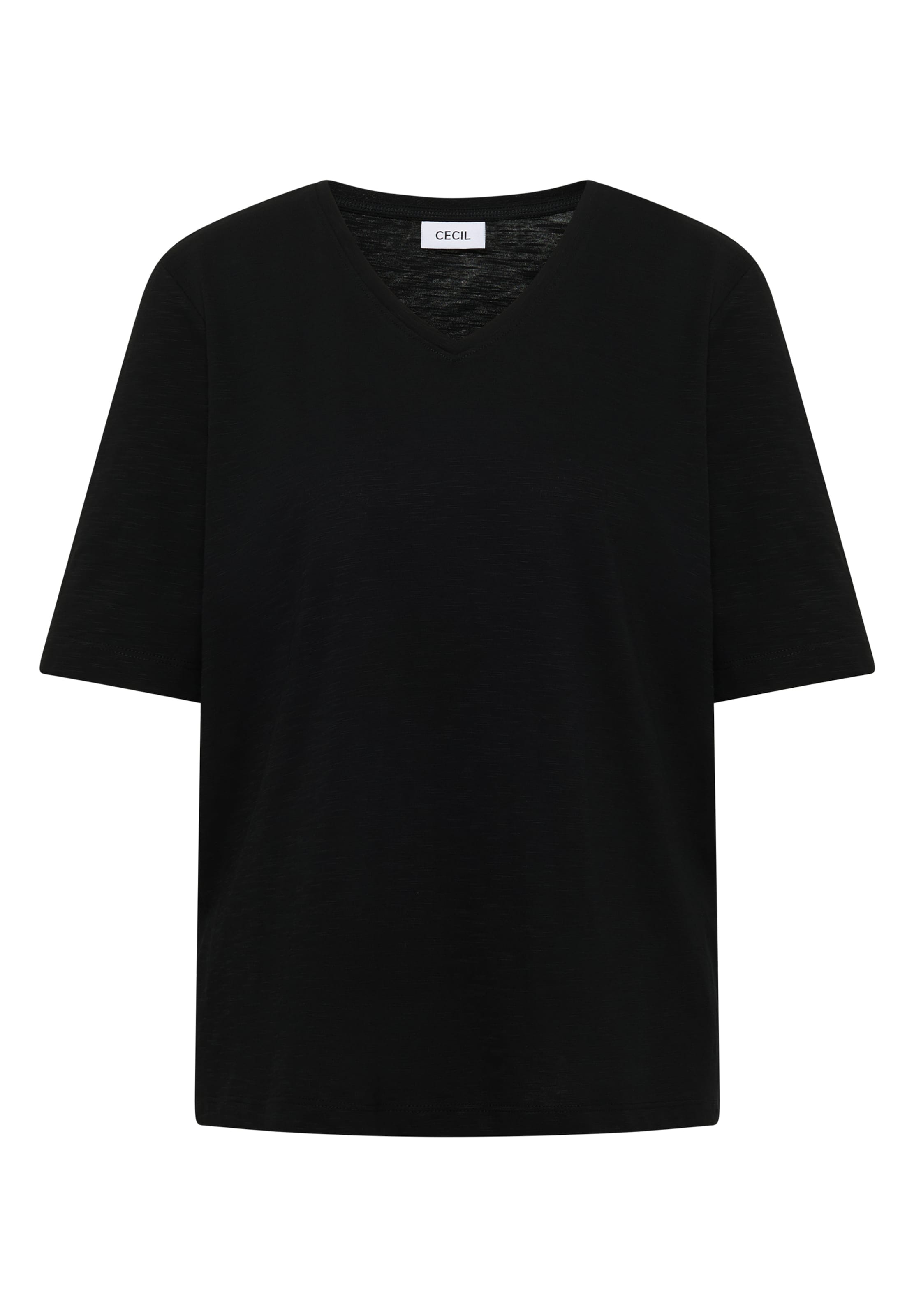 CECIL T-Shirt in Schwarz: Vorderseite