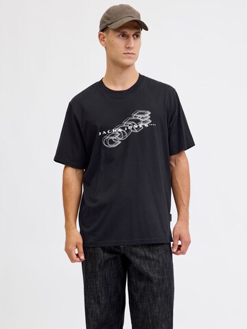 T-Shirt JACK & JONES en noir : devant